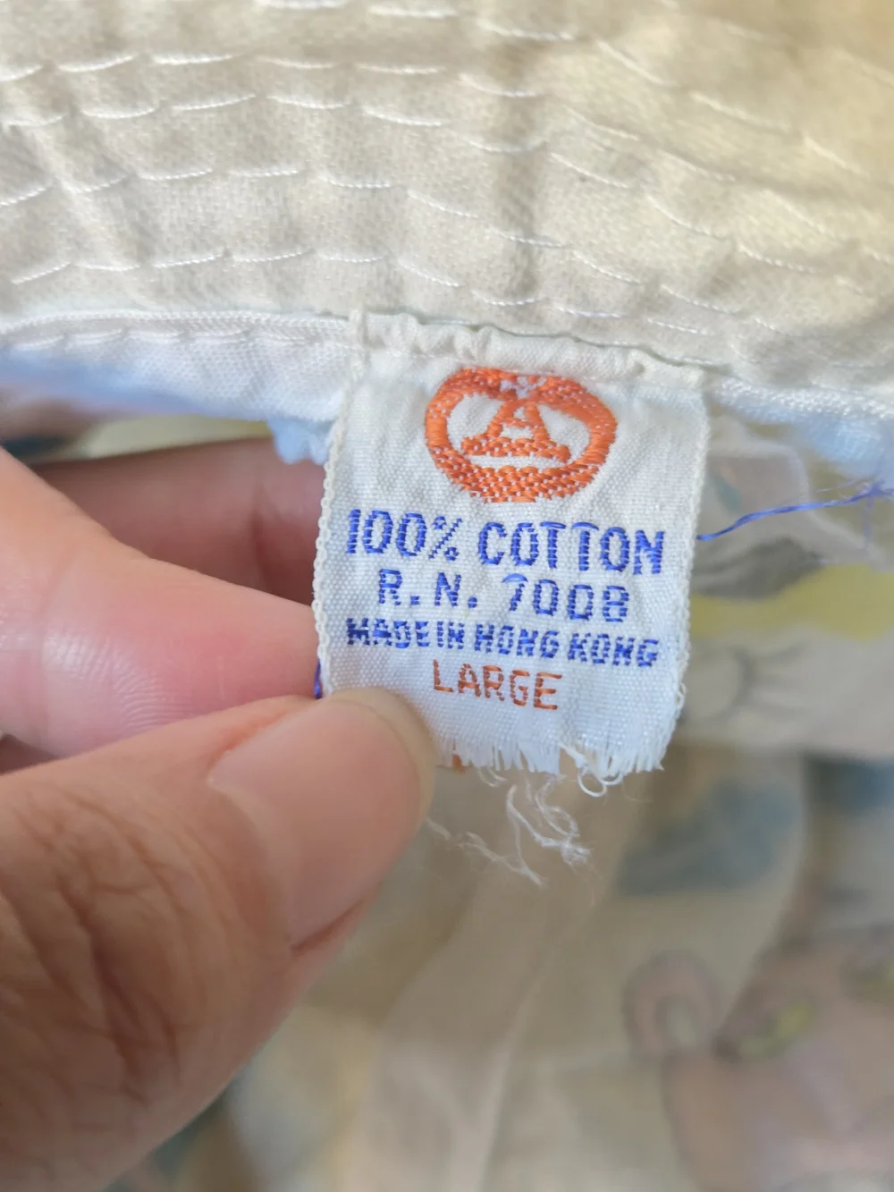 1979 Pink Panther Kids White Bucket Hat